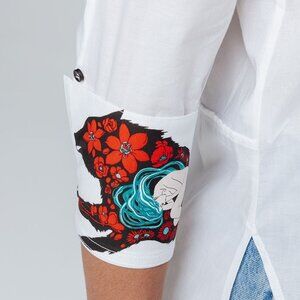 Ginkgo Long-Sleeve Wolf Shirt – NWT – Size 6 – Made & Sold in Vietnam